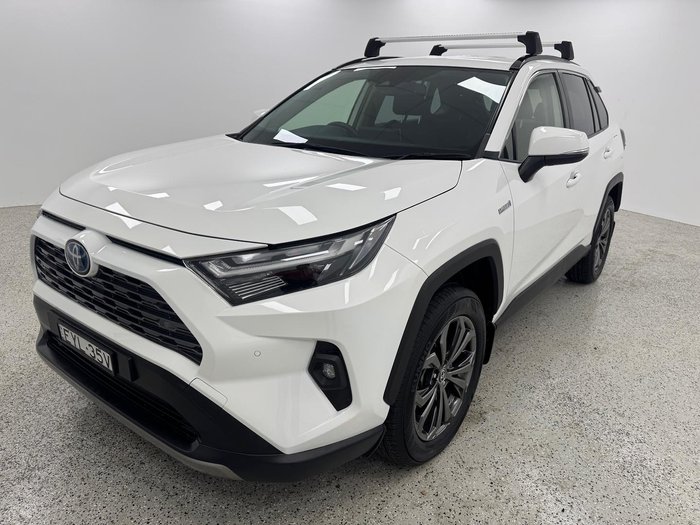 2023 Toyota RAV4 GXL AXAH54R 4X4 On Demand Glacier White