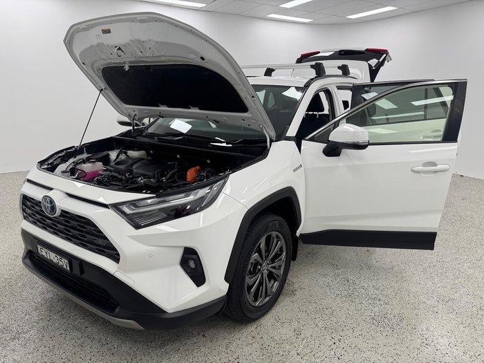 2023 Toyota RAV4 GXL AXAH54R 4X4 On Demand Glacier White