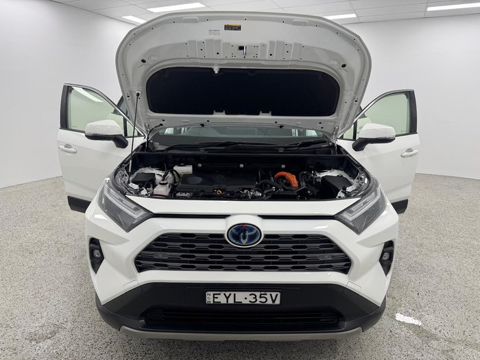 2023 Toyota RAV4 GXL AXAH54R 4X4 On Demand Glacier White