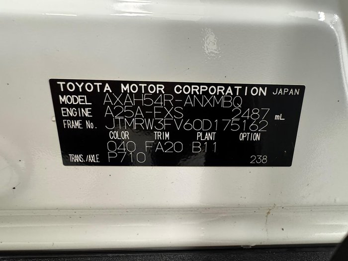 2023 Toyota RAV4 GXL AXAH54R 4X4 On Demand Glacier White