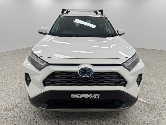 2023 Toyota RAV4 GXL AXAH54R 4X4 On Demand Glacier White