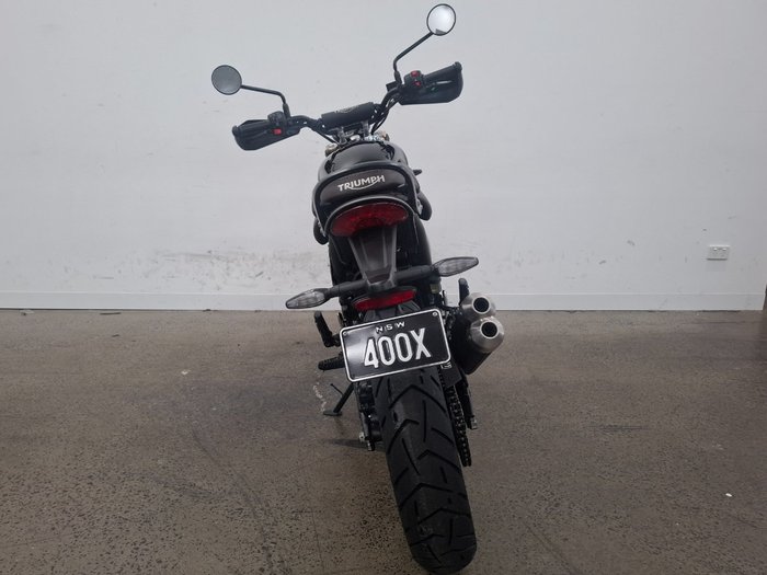 2024 Triumph SCRAMBLER 400 X BLACK META