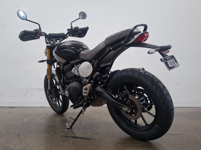 2024 Triumph SCRAMBLER 400 X BLACK META
