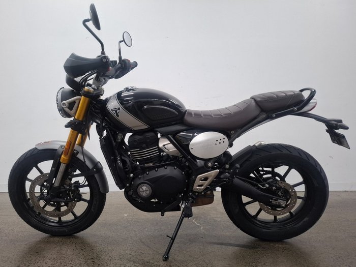 2024 Triumph SCRAMBLER 400 X BLACK META
