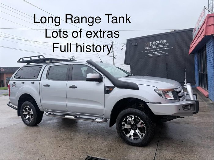 2015 Ford Ranger XLS PX 4X4 Dual Range Highlight Silver