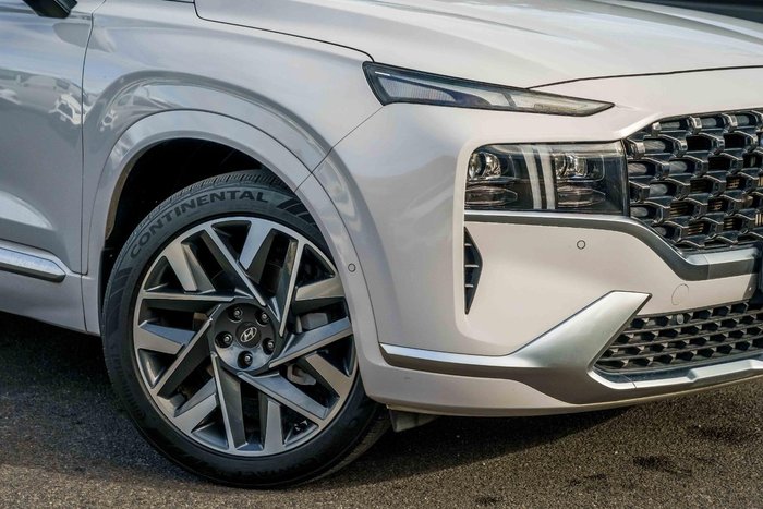 2021 Hyundai Santa Fe Highlander TM.V3 MY21 4X4 On Demand Glacier White