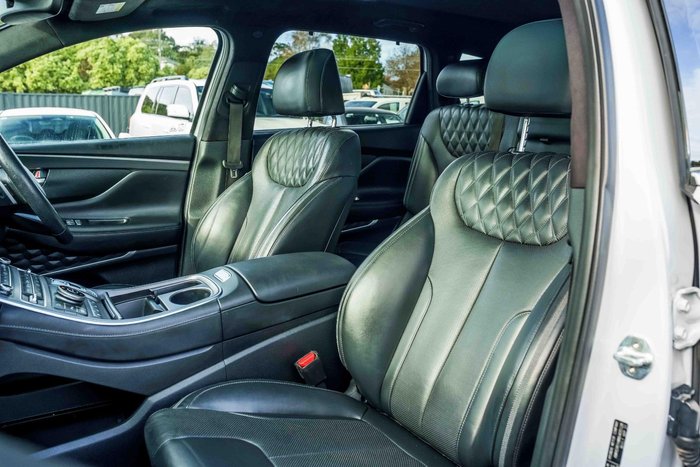 2021 Hyundai Santa Fe Highlander TM.V3 MY21 4X4 On Demand Glacier White