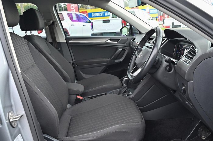 2022 Volkswagen Tiguan 132TSI Life Allspace 5N MY22 Four Wheel Drive Pyrite Silver