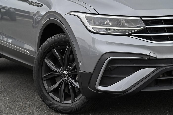 2022 Volkswagen Tiguan 132TSI Life Allspace 5N MY22 Four Wheel Drive Pyrite Silver