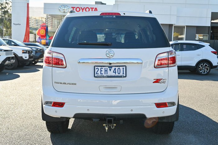 2017 Holden Trailblazer Z71 RG MY18 4X4 Dual Range Summit White