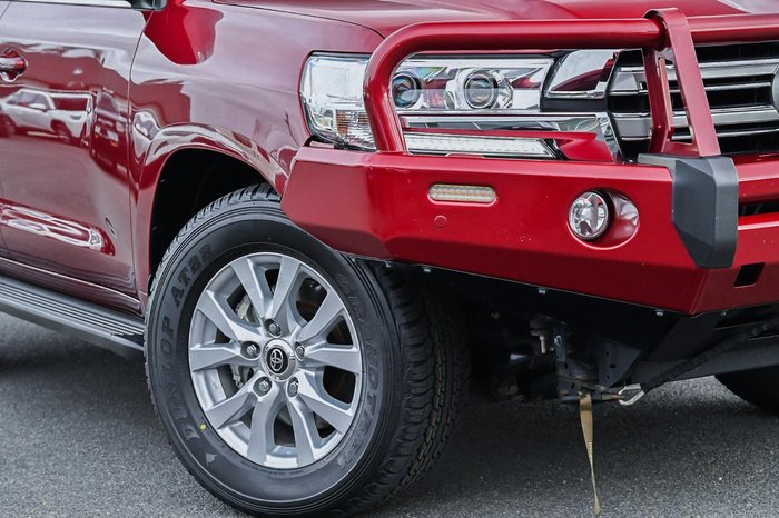2020 Toyota Landcruiser VX VDJ200R 4X4 Dual Range Merlot Red
