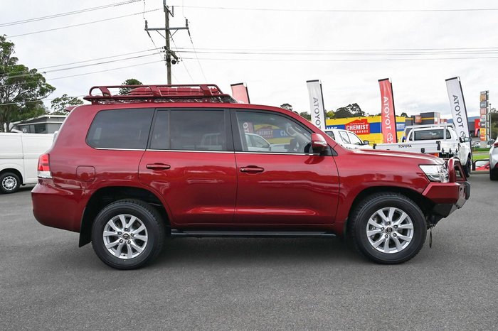 2020 Toyota Landcruiser VX VDJ200R 4X4 Dual Range Merlot Red
