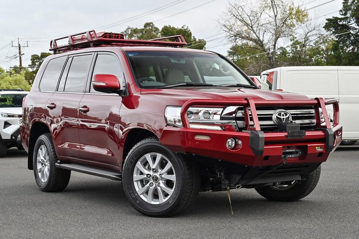 2020 Toyota Landcruiser VX VDJ200R 4X4 Dual Range Merlot Red