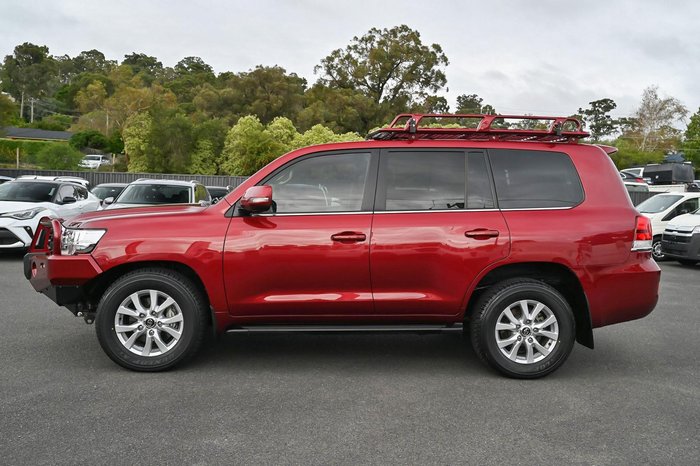 2020 Toyota Landcruiser VX VDJ200R 4X4 Dual Range Merlot Red
