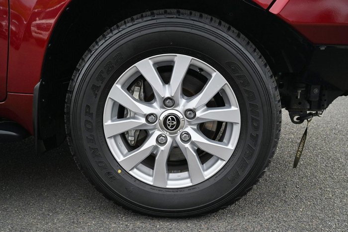 2020 Toyota Landcruiser VX VDJ200R 4X4 Dual Range Merlot Red