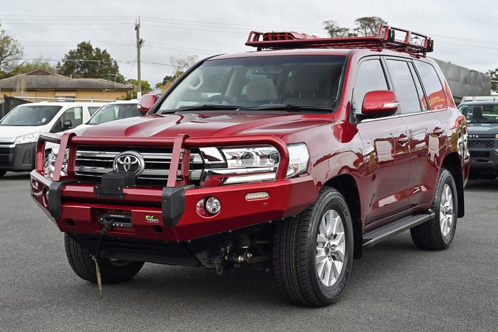 2020 Toyota Landcruiser VX VDJ200R 4X4 Dual Range Merlot Red