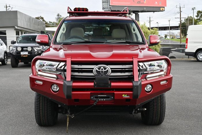 2020 Toyota Landcruiser VX VDJ200R 4X4 Dual Range Merlot Red
