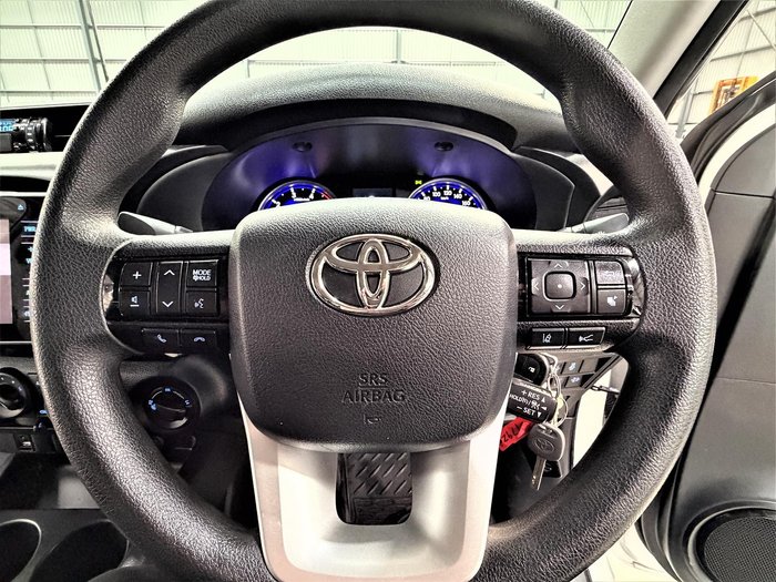2020 Toyota Hilux SR GUN126R 4X4 Dual Range Glacier White