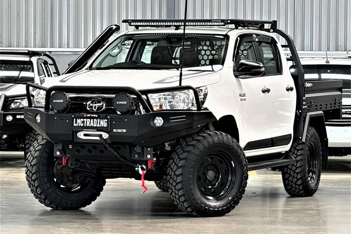 2020 Toyota Hilux SR GUN126R 4X4 Dual Range Glacier White