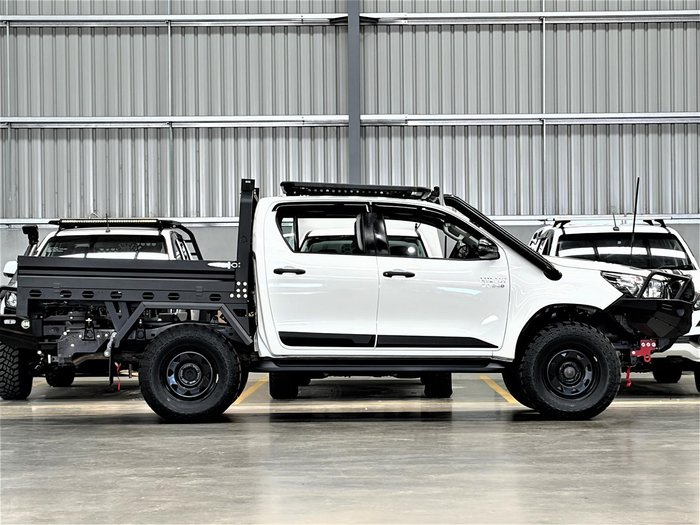 2020 Toyota Hilux SR GUN126R 4X4 Dual Range Glacier White