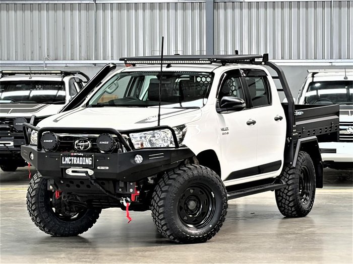 2020 Toyota Hilux SR GUN126R 4X4 Dual Range Glacier White