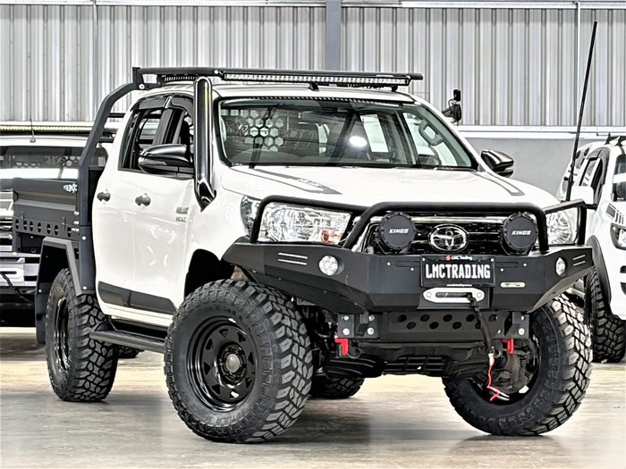 2020 Toyota Hilux SR GUN126R 4X4 Dual Range Glacier White