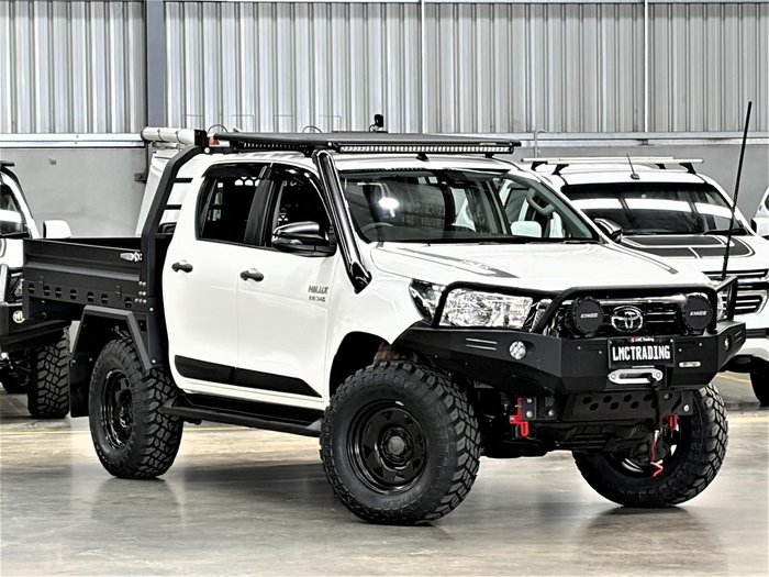2020 Toyota Hilux SR GUN126R 4X4 Dual Range Glacier White