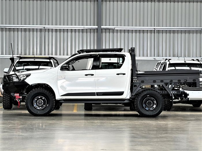 2020 Toyota Hilux SR GUN126R 4X4 Dual Range Glacier White