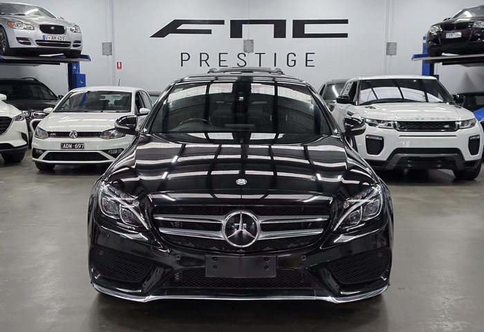 2015 Mercedes-Benz C-Class C250 BlueTEC W205 Obsidian Black