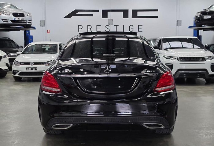 2015 Mercedes-Benz C-Class C250 BlueTEC W205 Obsidian Black
