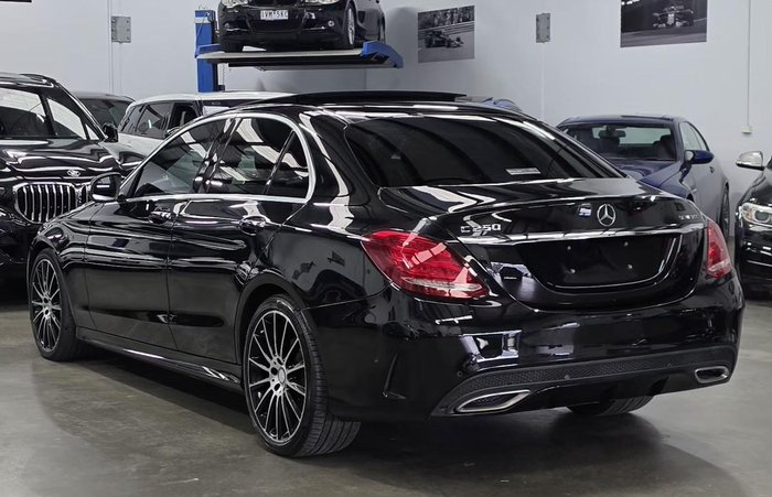 2015 Mercedes-Benz C-Class C250 BlueTEC W205 Obsidian Black