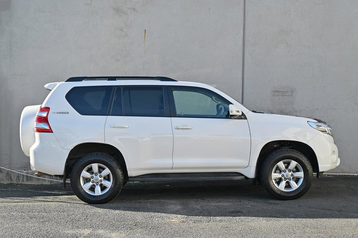 2017 Toyota Landcruiser Prado GXL GDJ150R 4X4 Dual Range Glacier White