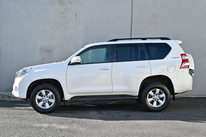 2017 Toyota Landcruiser Prado GXL GDJ150R 4X4 Dual Range Glacier White