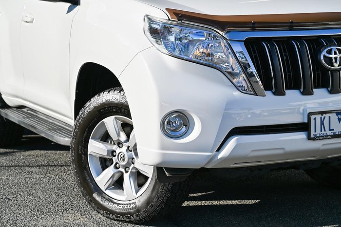 2017 Toyota Landcruiser Prado GXL GDJ150R 4X4 Dual Range Glacier White