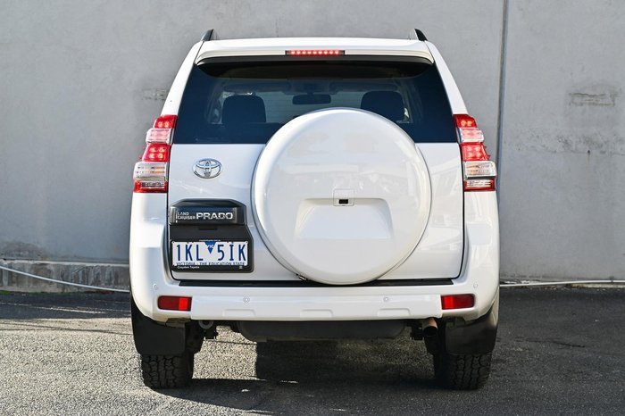 2017 Toyota Landcruiser Prado GXL GDJ150R 4X4 Dual Range Glacier White