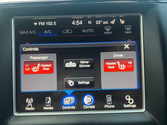 2015 Jeep Grand Cherokee Blackhawk WK MY15 4X4 Dual Range Granite Crystal