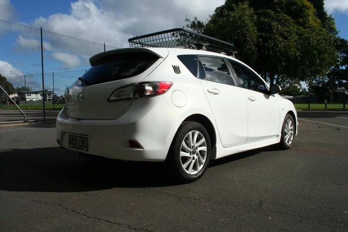 2013 Mazda 3 Maxx Sport BL Series 2 MY13 Crystal White Pearl