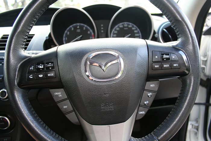 2013 Mazda 3 Maxx Sport BL Series 2 MY13 Crystal White Pearl