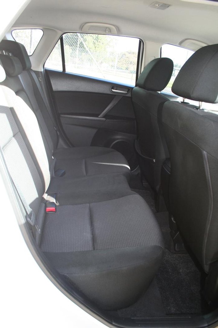 2013 Mazda 3 Maxx Sport BL Series 2 MY13 Crystal White Pearl