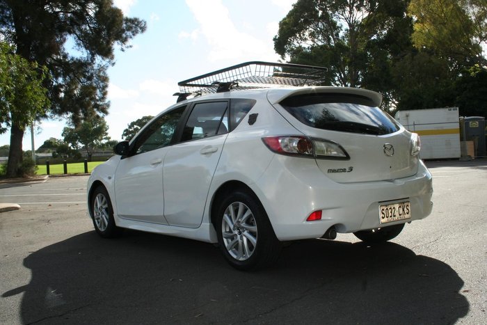 2013 Mazda 3 Maxx Sport BL Series 2 MY13 Crystal White Pearl