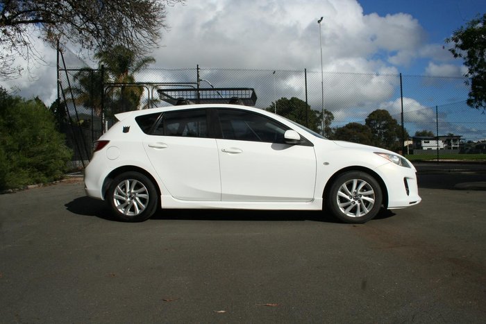 2013 Mazda 3 Maxx Sport BL Series 2 MY13 Crystal White Pearl