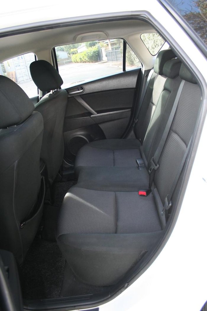 2013 Mazda 3 Maxx Sport BL Series 2 MY13 Crystal White Pearl