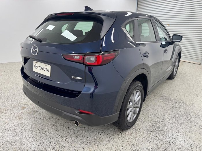 2024 Mazda CX-5 G25 Maxx Sport KF Series Deep Crystal Blue