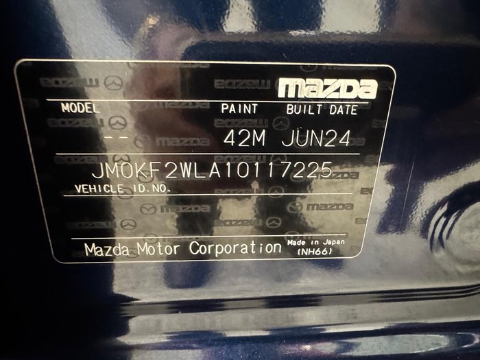 2024 Mazda CX-5 G25 Maxx Sport KF Series Deep Crystal Blue