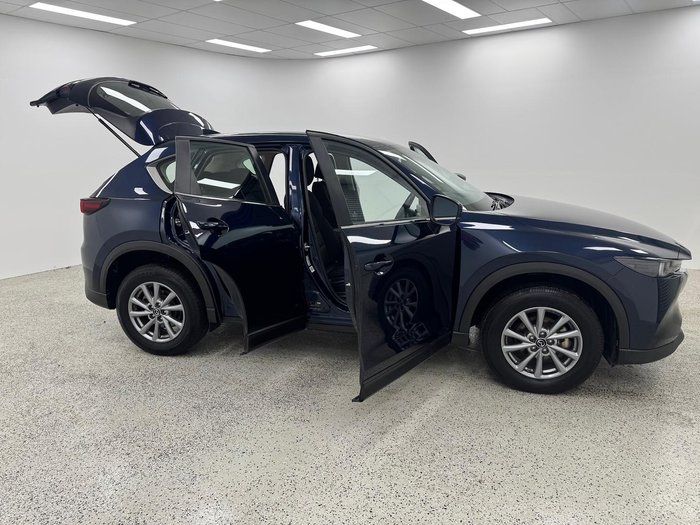 2024 Mazda CX-5 G25 Maxx Sport KF Series Deep Crystal Blue