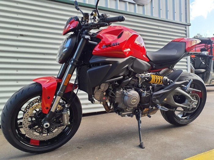 2026 Ducati Monster + 890 Monster Red