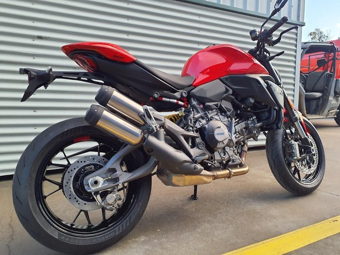 2026 Ducati Monster + 890 Monster Red