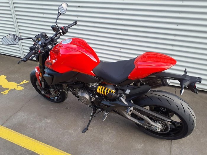 2026 Ducati Monster + 890 Monster Red