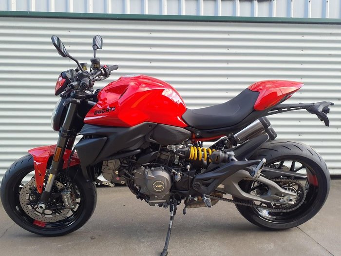 2026 Ducati Monster + 890 Monster Red