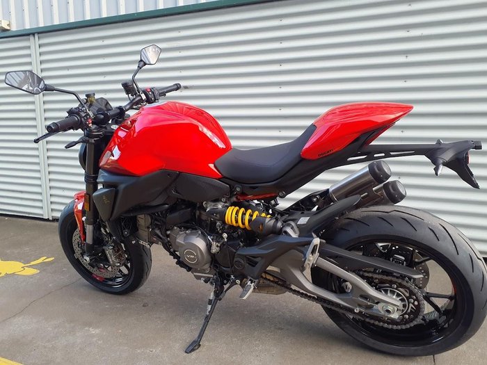 2026 Ducati Monster + 890 Monster Red